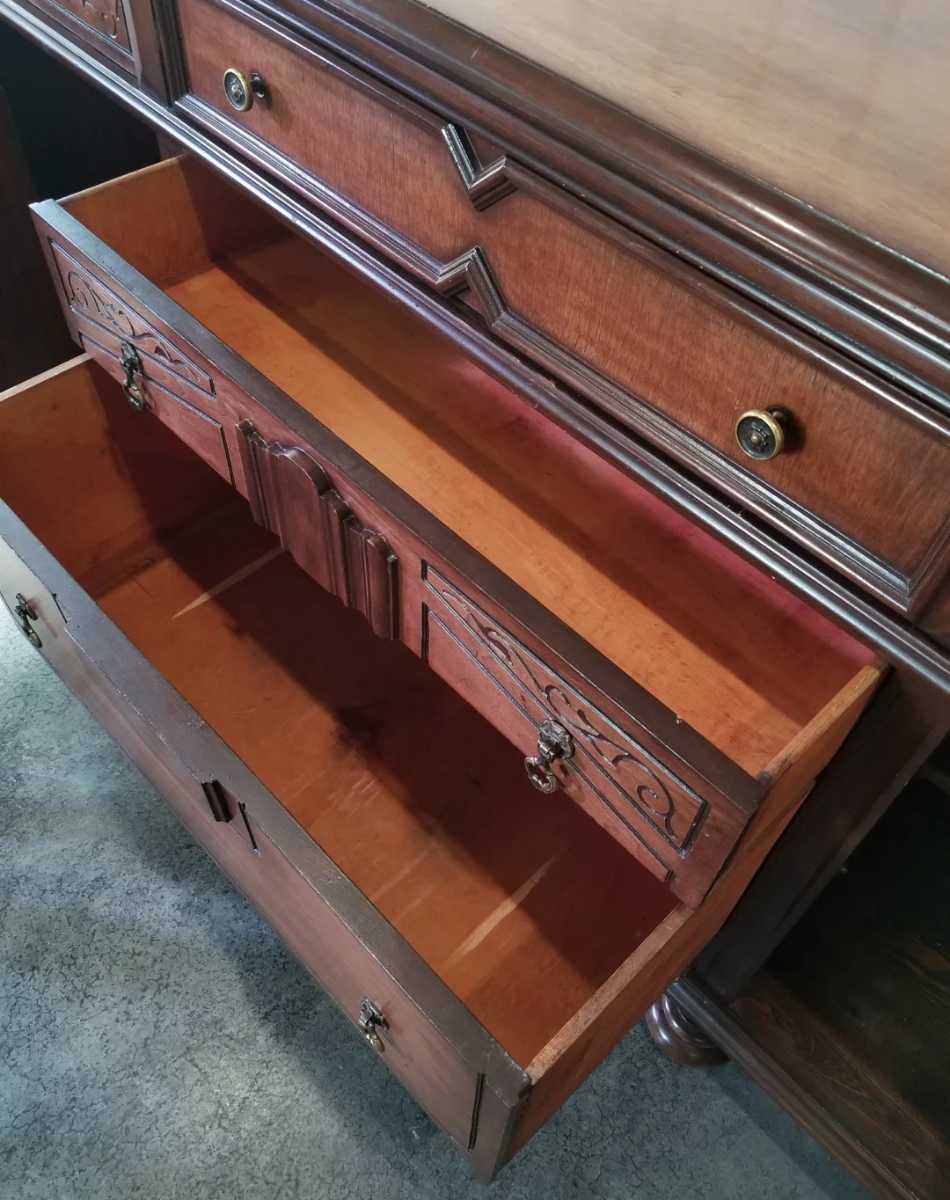Antique Buffet Cabinet