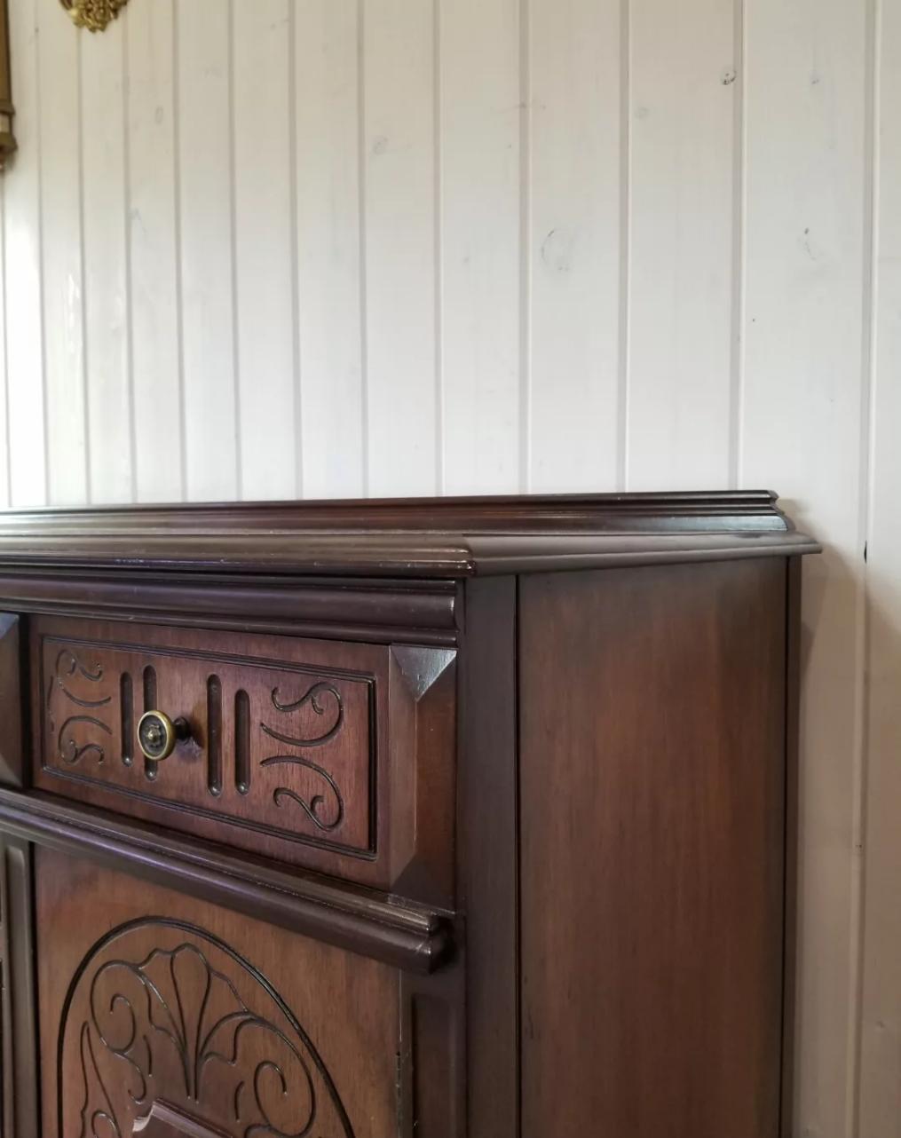 Antique Buffet Cabinet