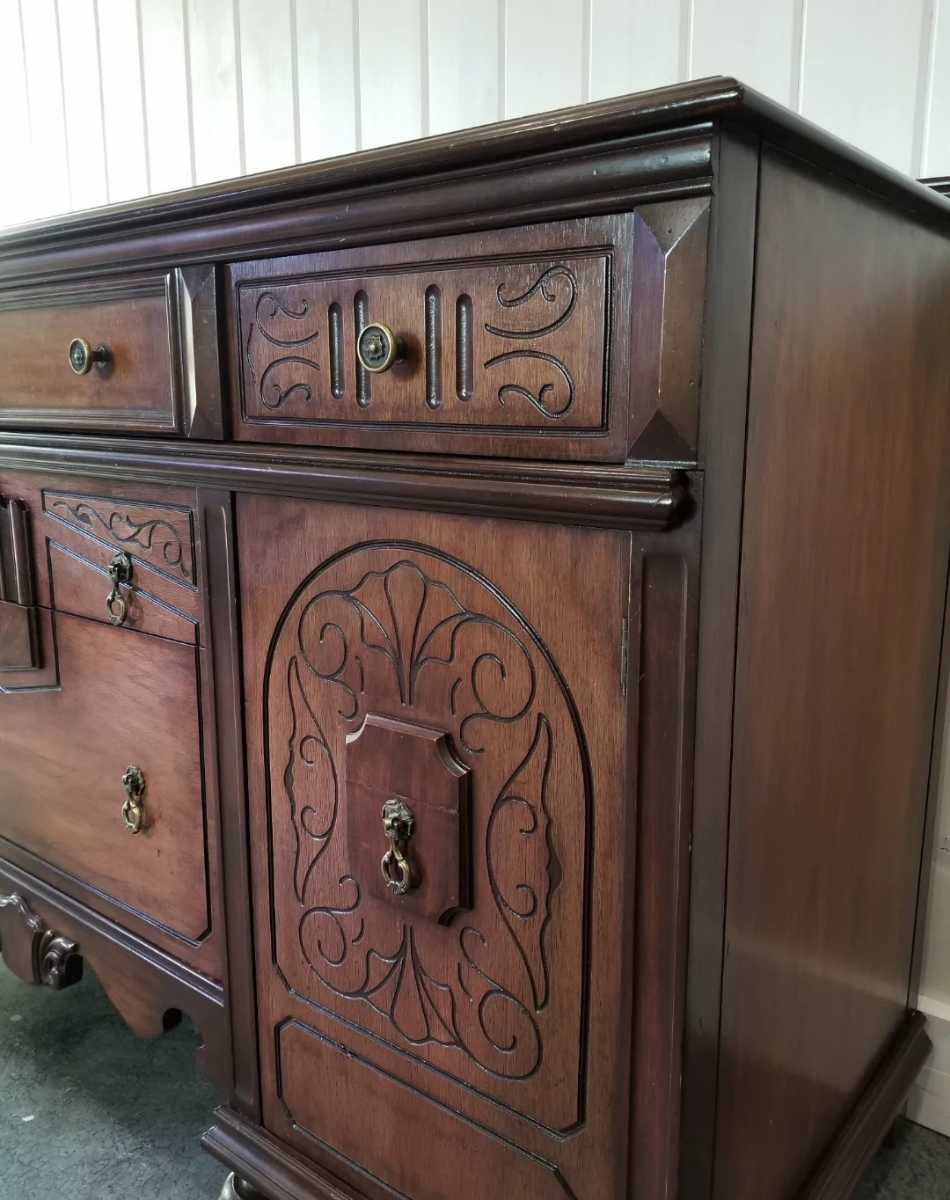 Antique Buffet Cabinet