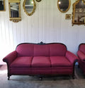 Deep Rose Victorian Style Sofa