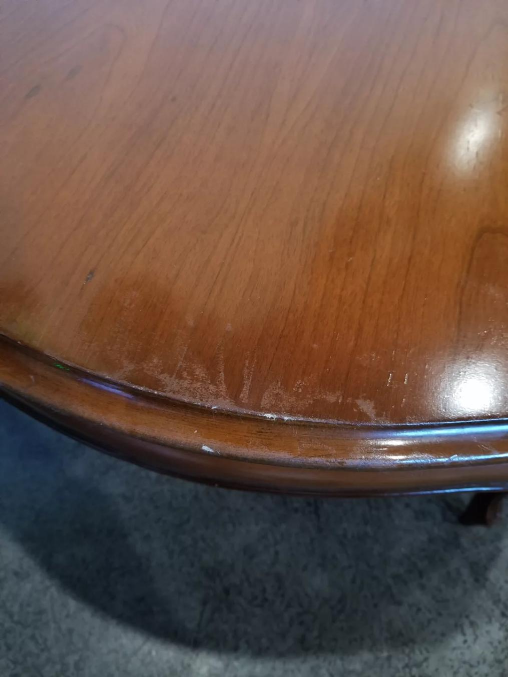 French Provincial Style Round Coffee Table