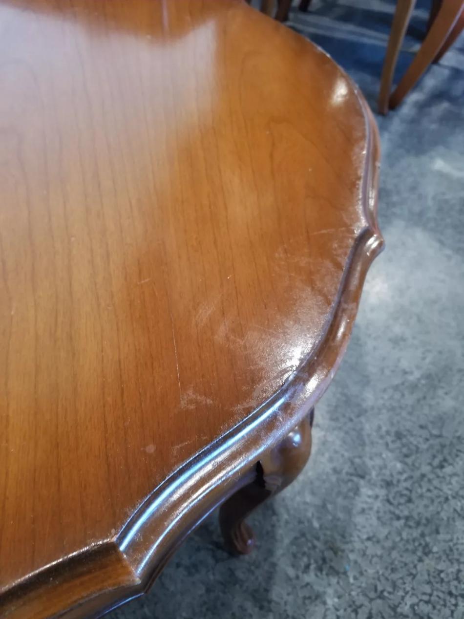 French Provincial Style Round Coffee Table
