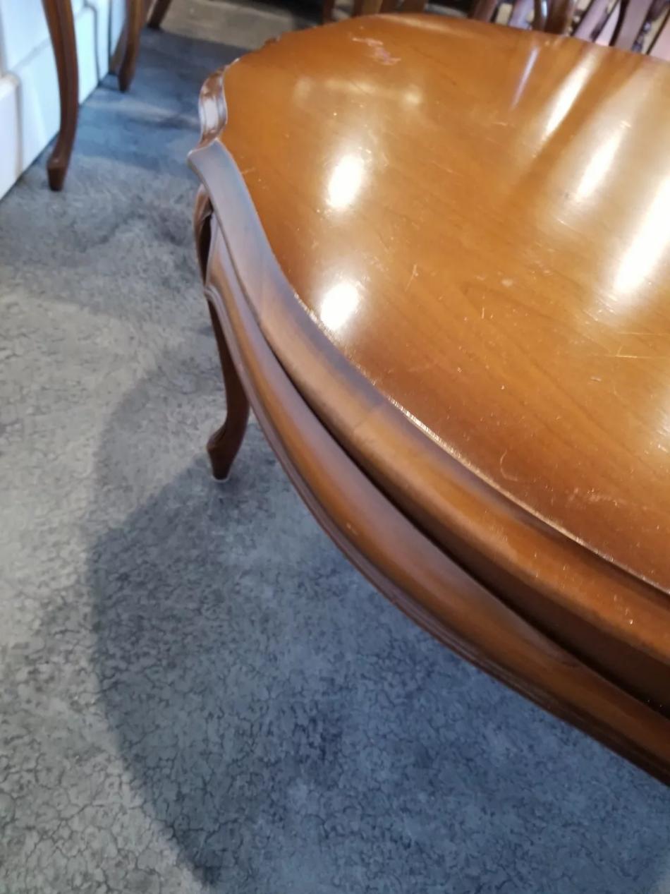French Provincial Style Round Coffee Table