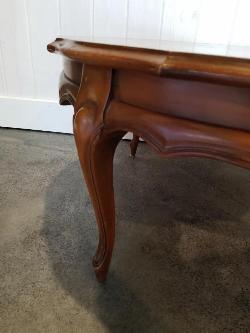 French Provincial Style Round Coffee Table