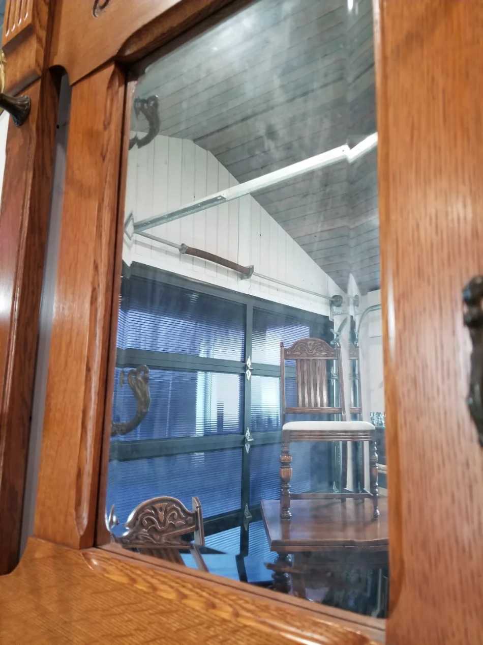 Vintage Oak Hall Stand