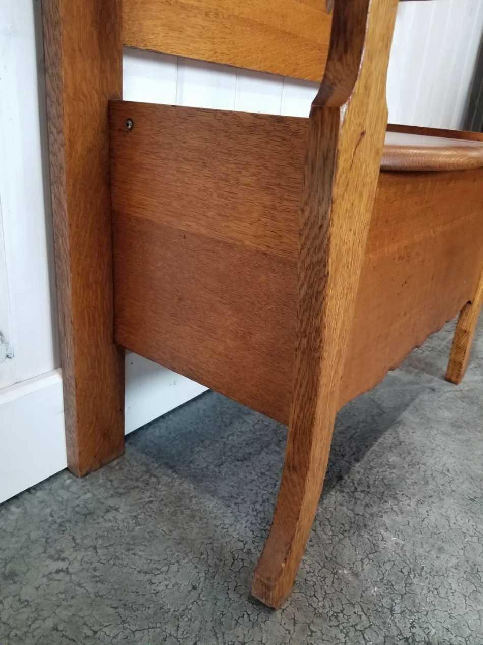 Vintage Oak Hall Stand