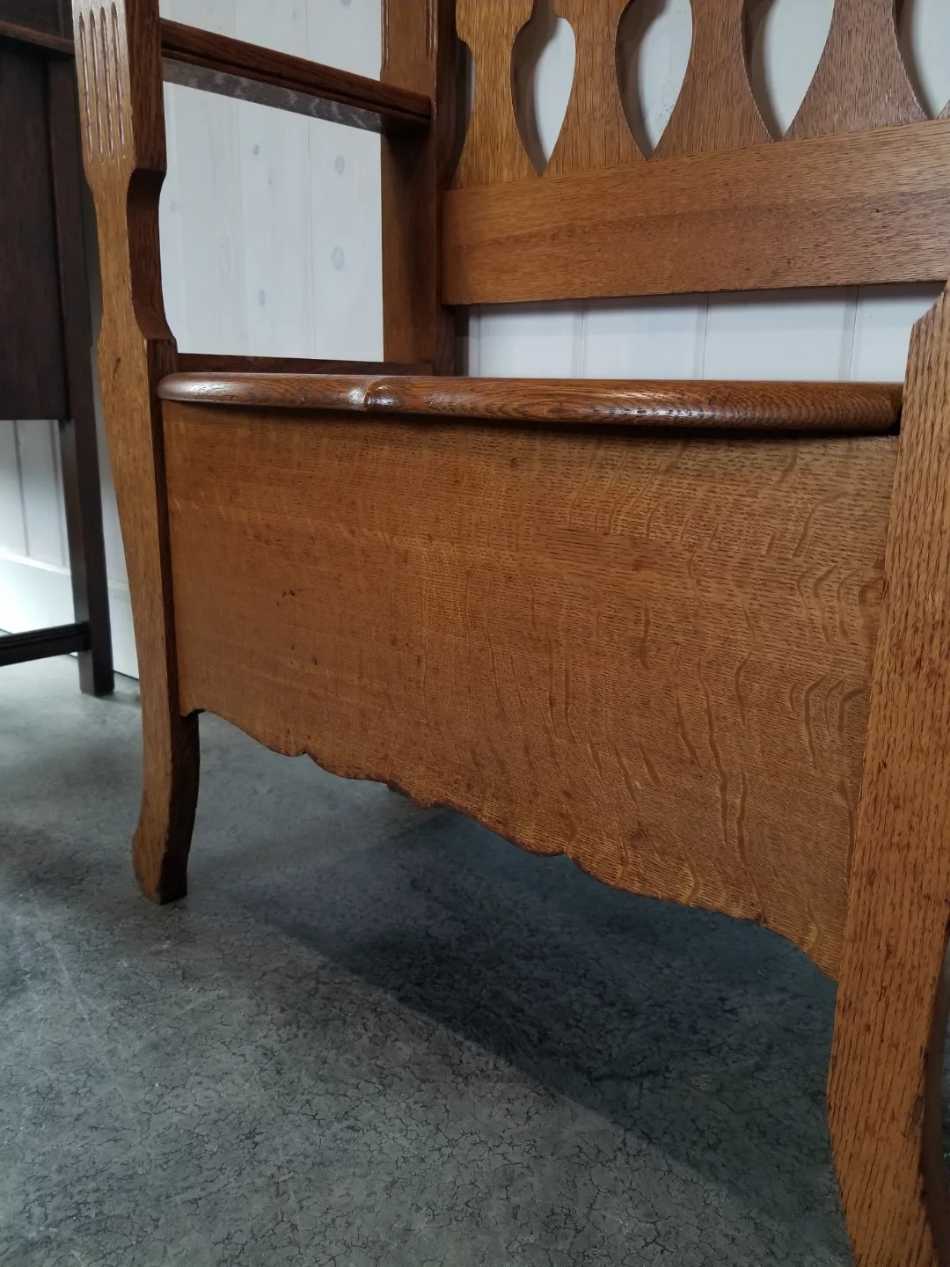 Vintage Oak Hall Stand