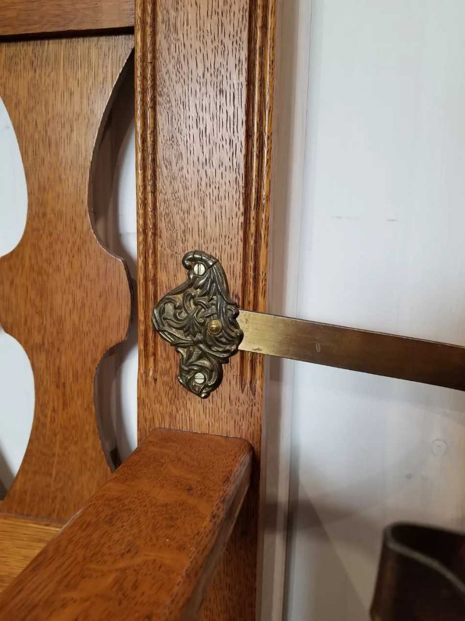 Vintage Oak Hall Stand