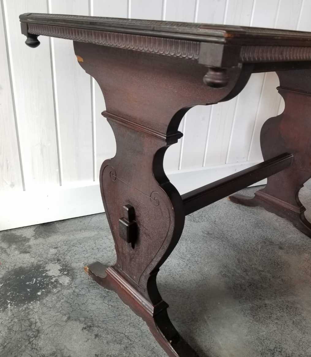 Trestle Side Table