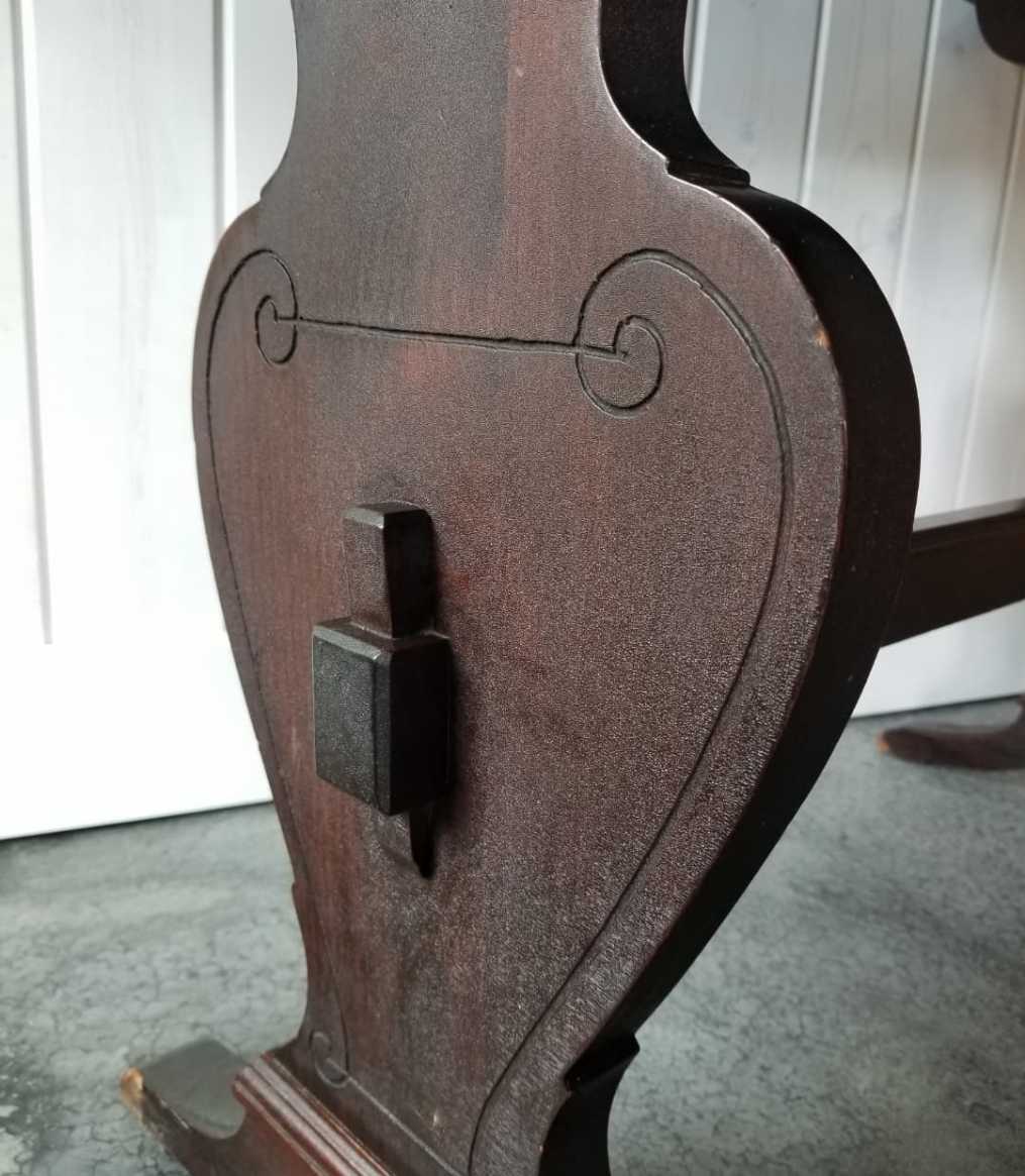 Trestle Side Table