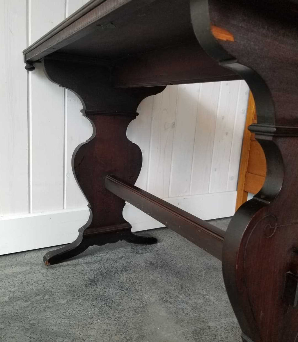 Trestle Side Table