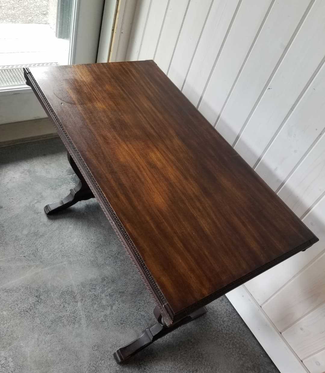 Trestle Side Table