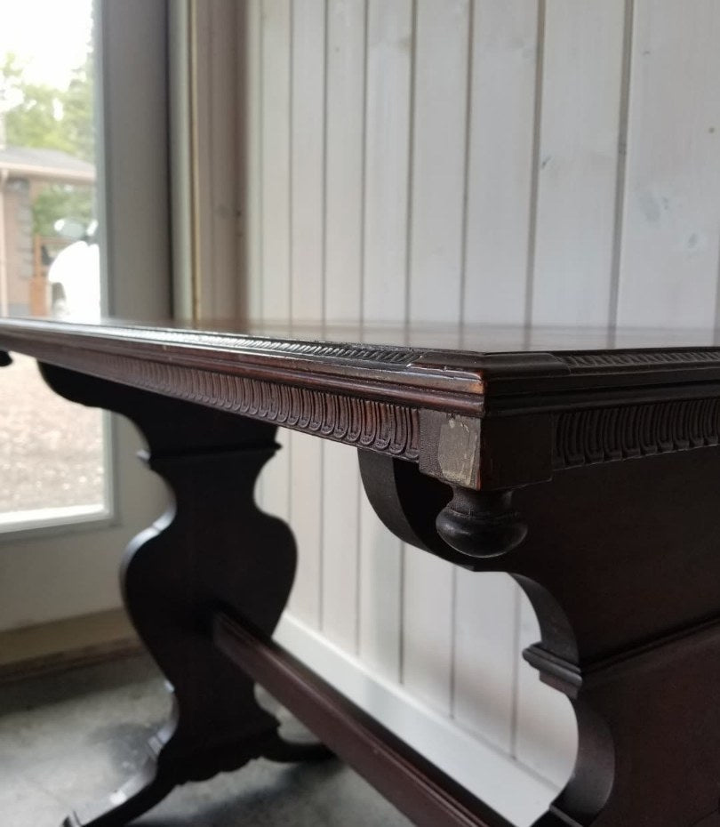 Trestle Side Table