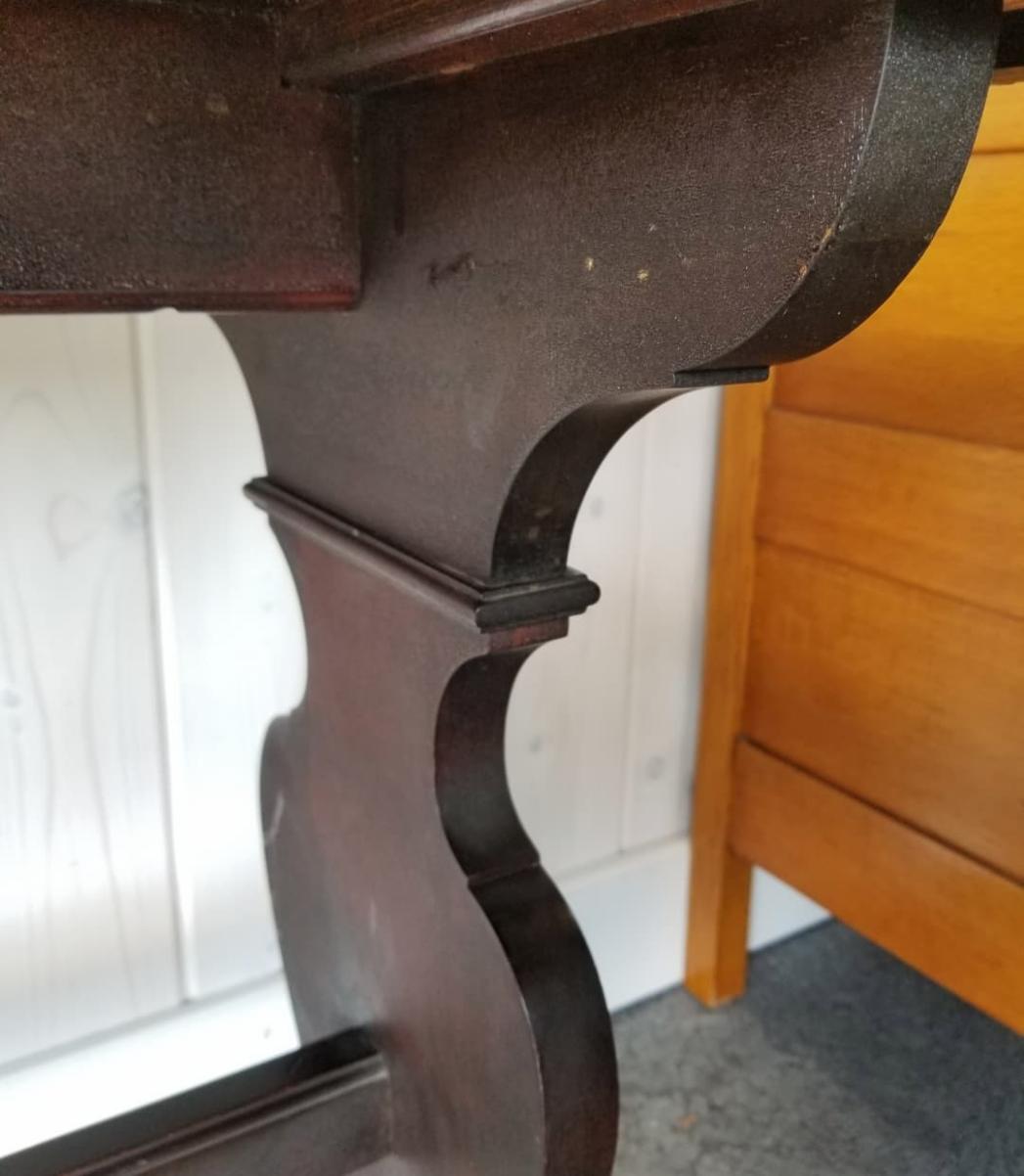 Trestle Side Table