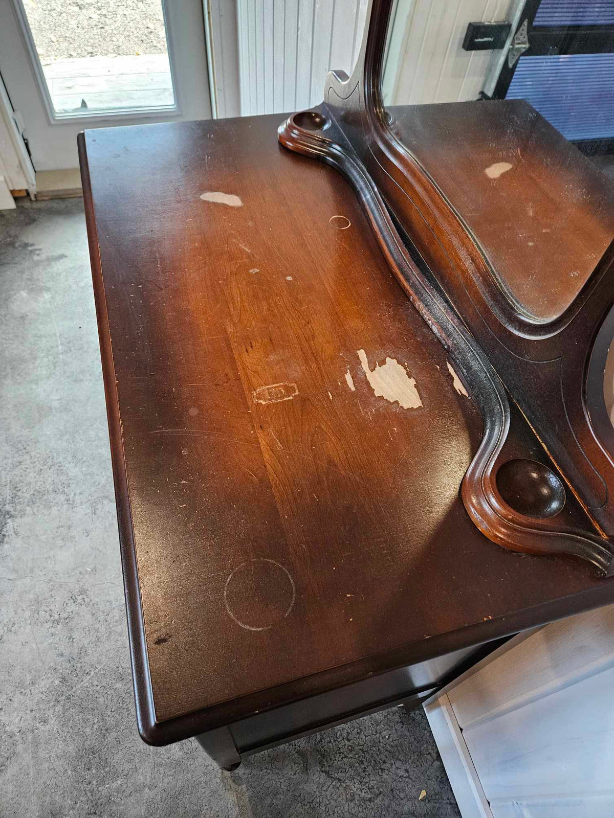 Dresser with Mirror