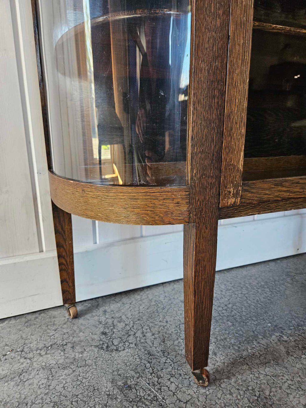 Curved China Cabinet