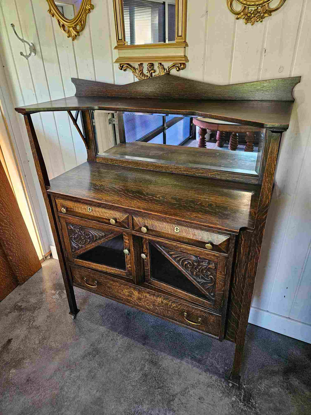 Mission Style Sideboard