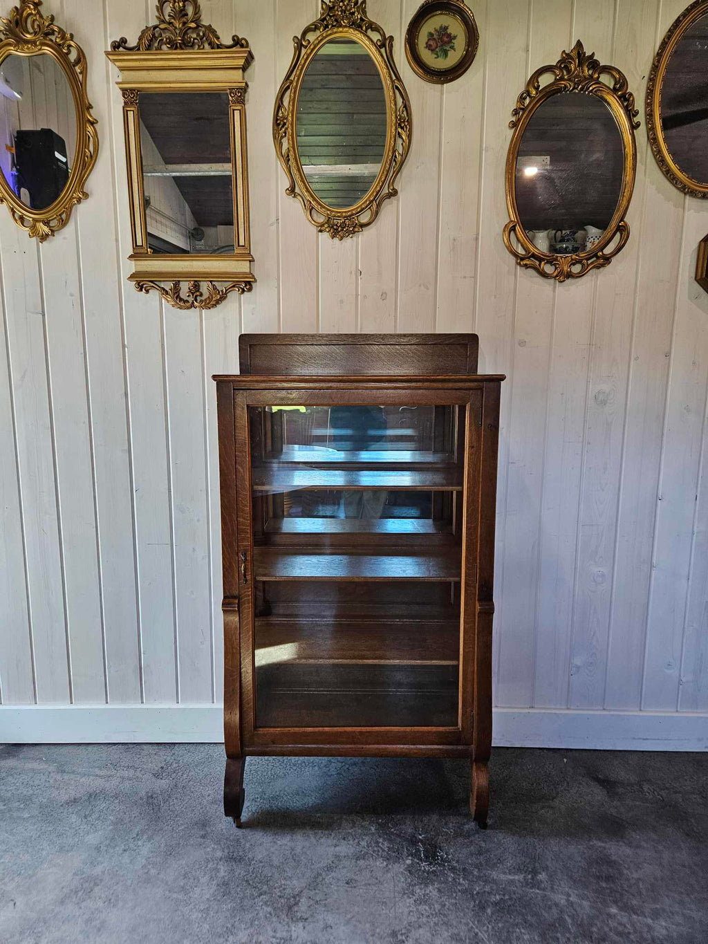 Oak China Cabinet