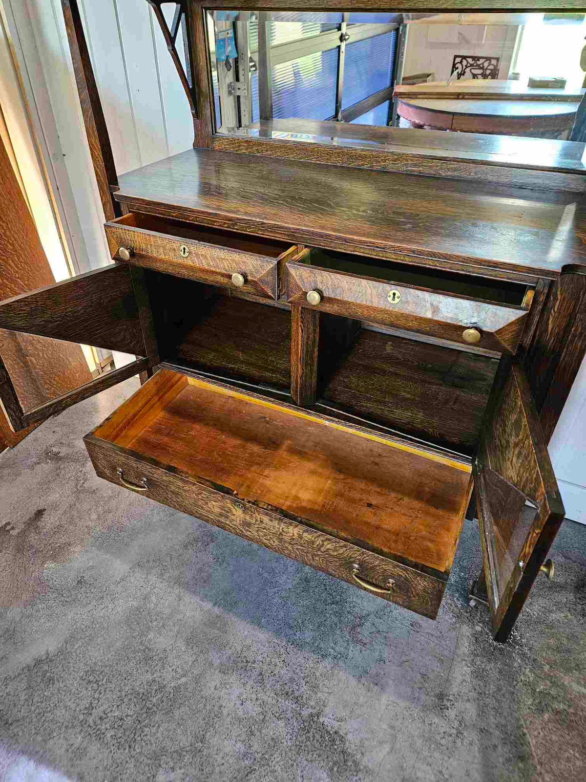 Mission Style Sideboard