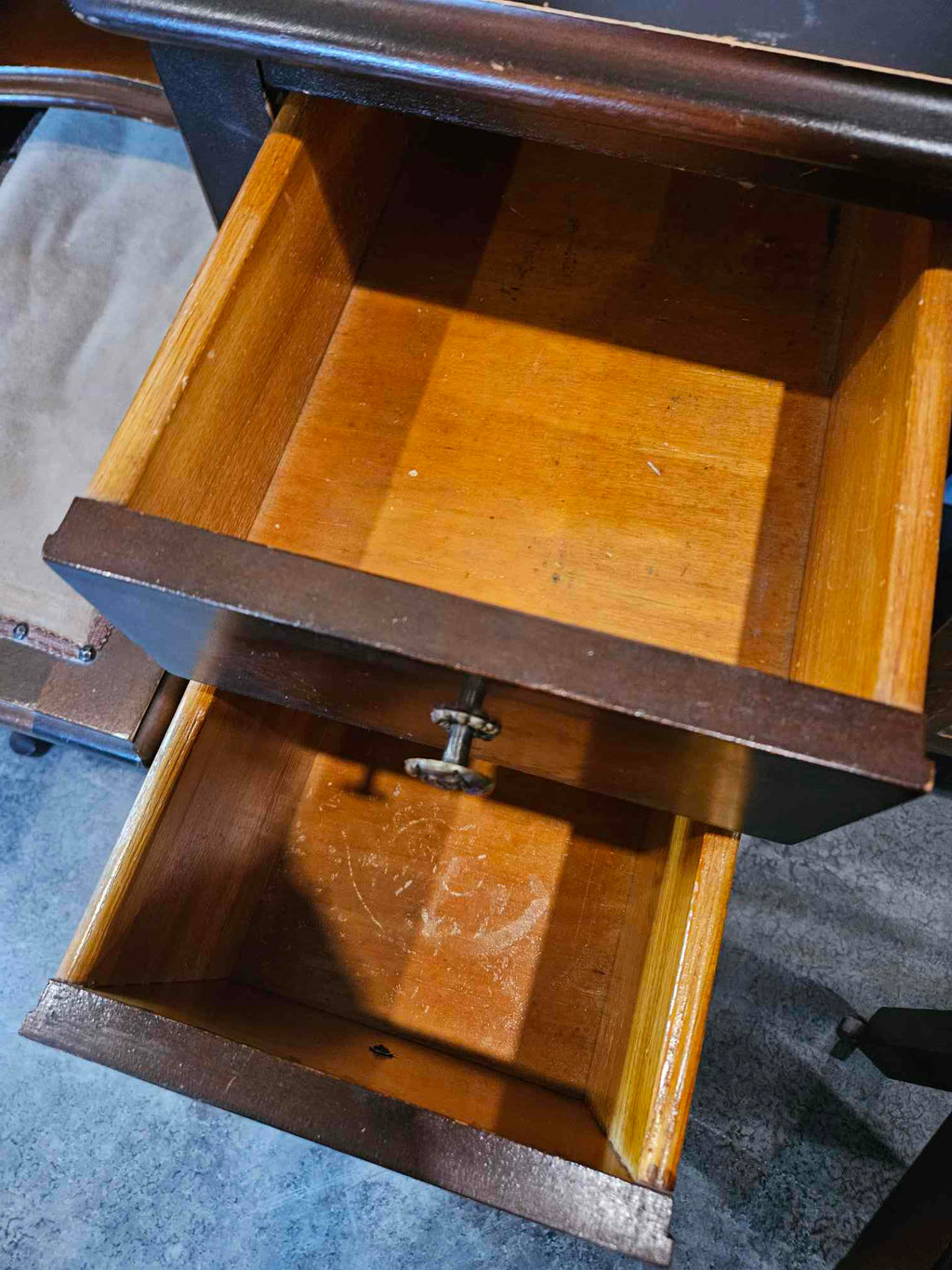 Vanity with 3 Way Mirror