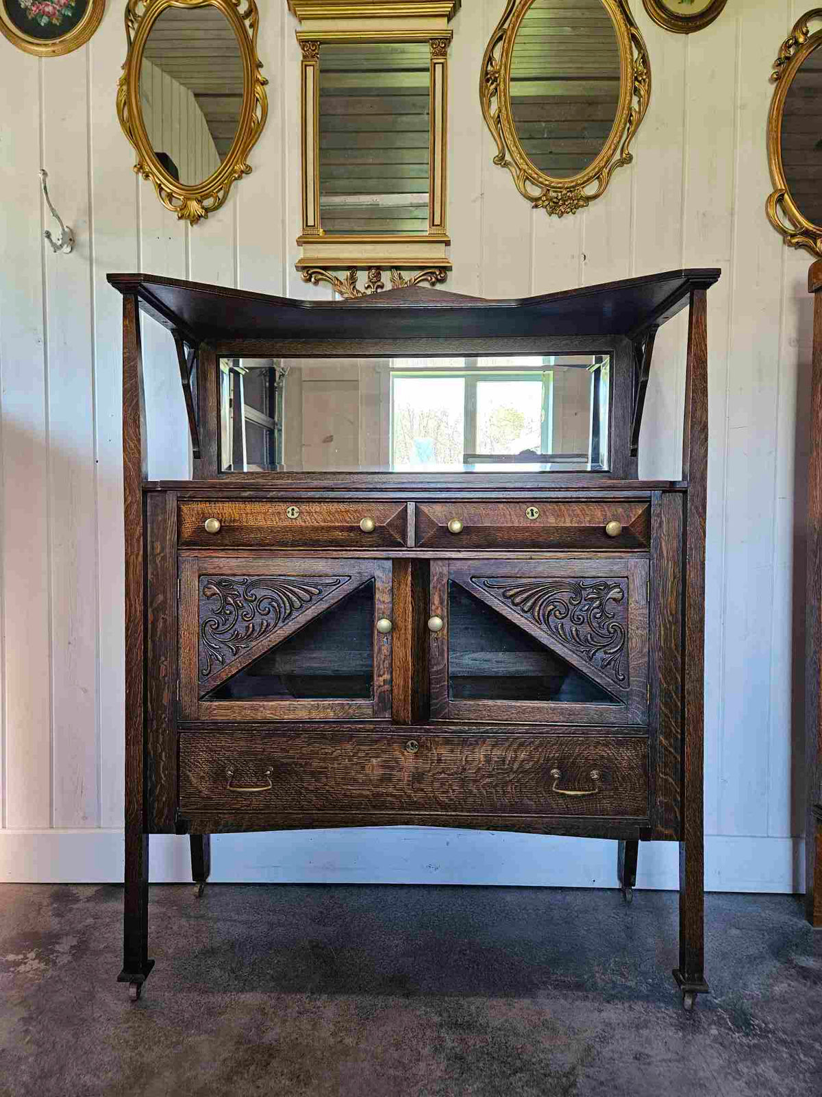 Mission Style Sideboard