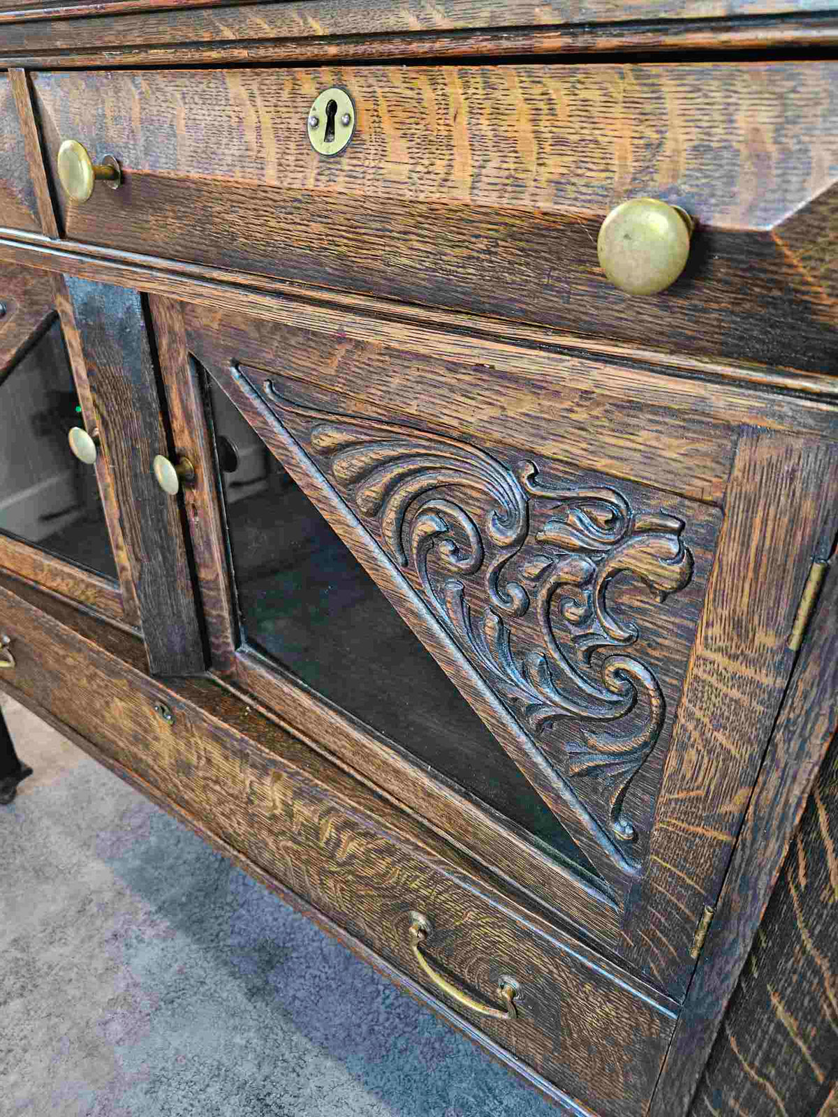 Mission Style Sideboard