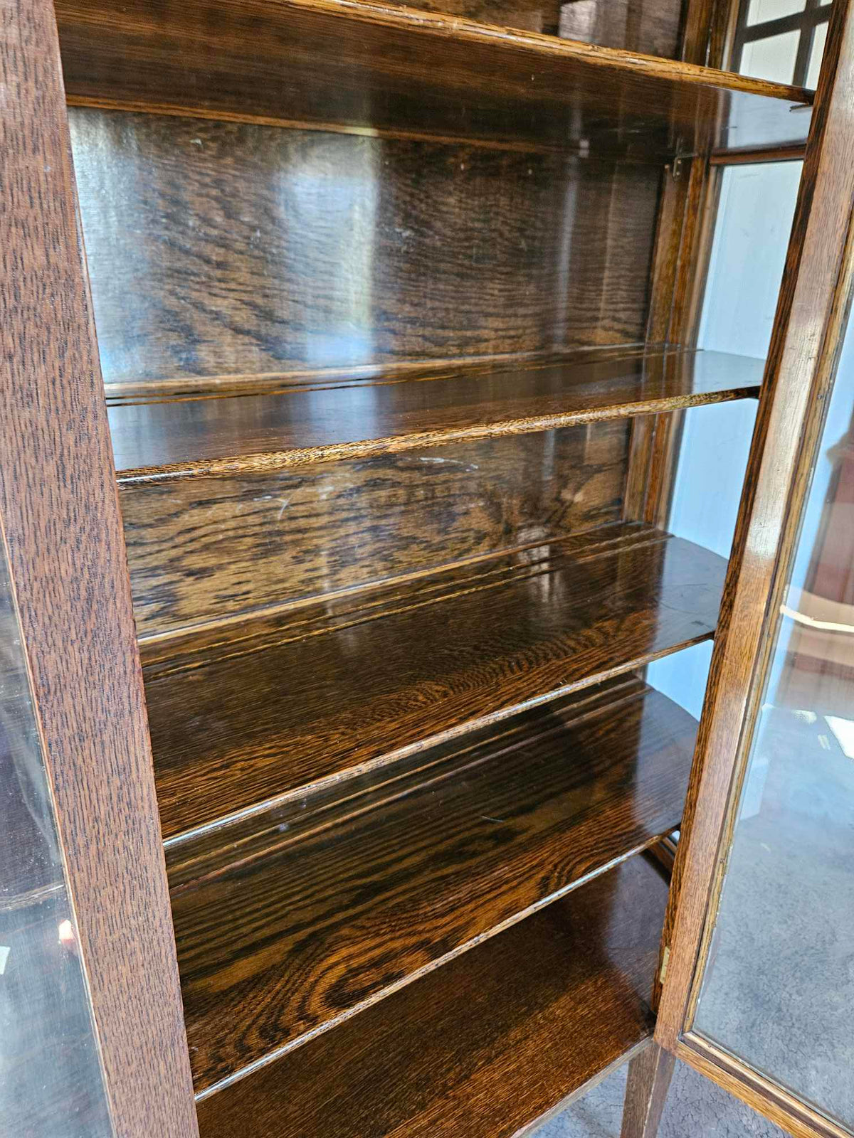 Curved China Cabinet