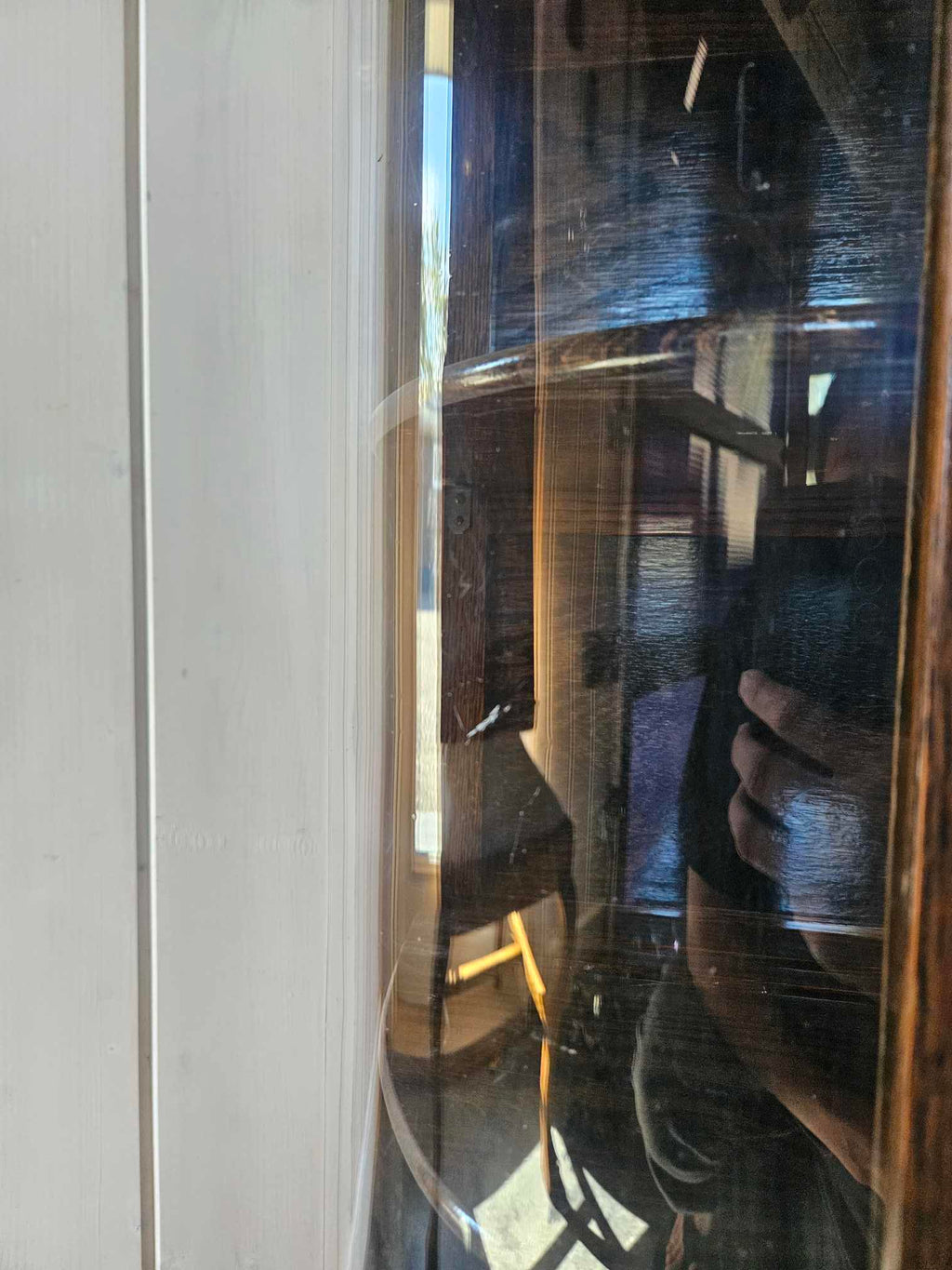 Curved China Cabinet