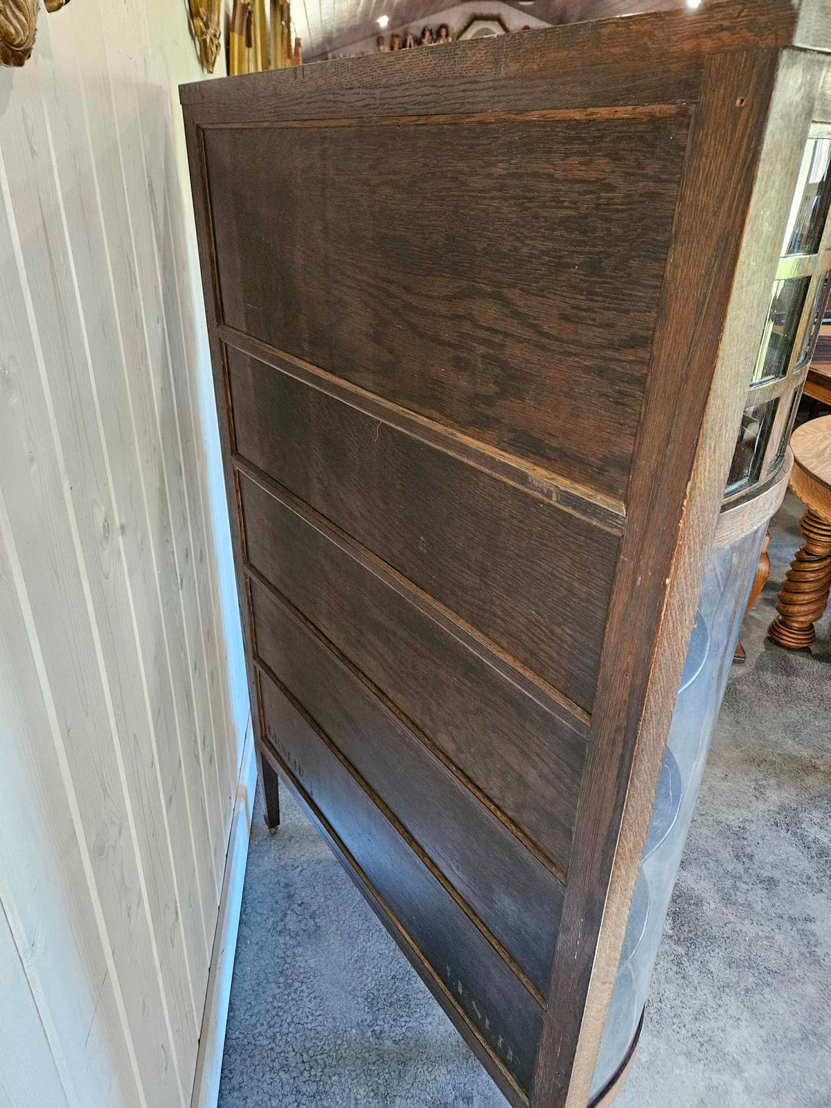 Curved China Cabinet