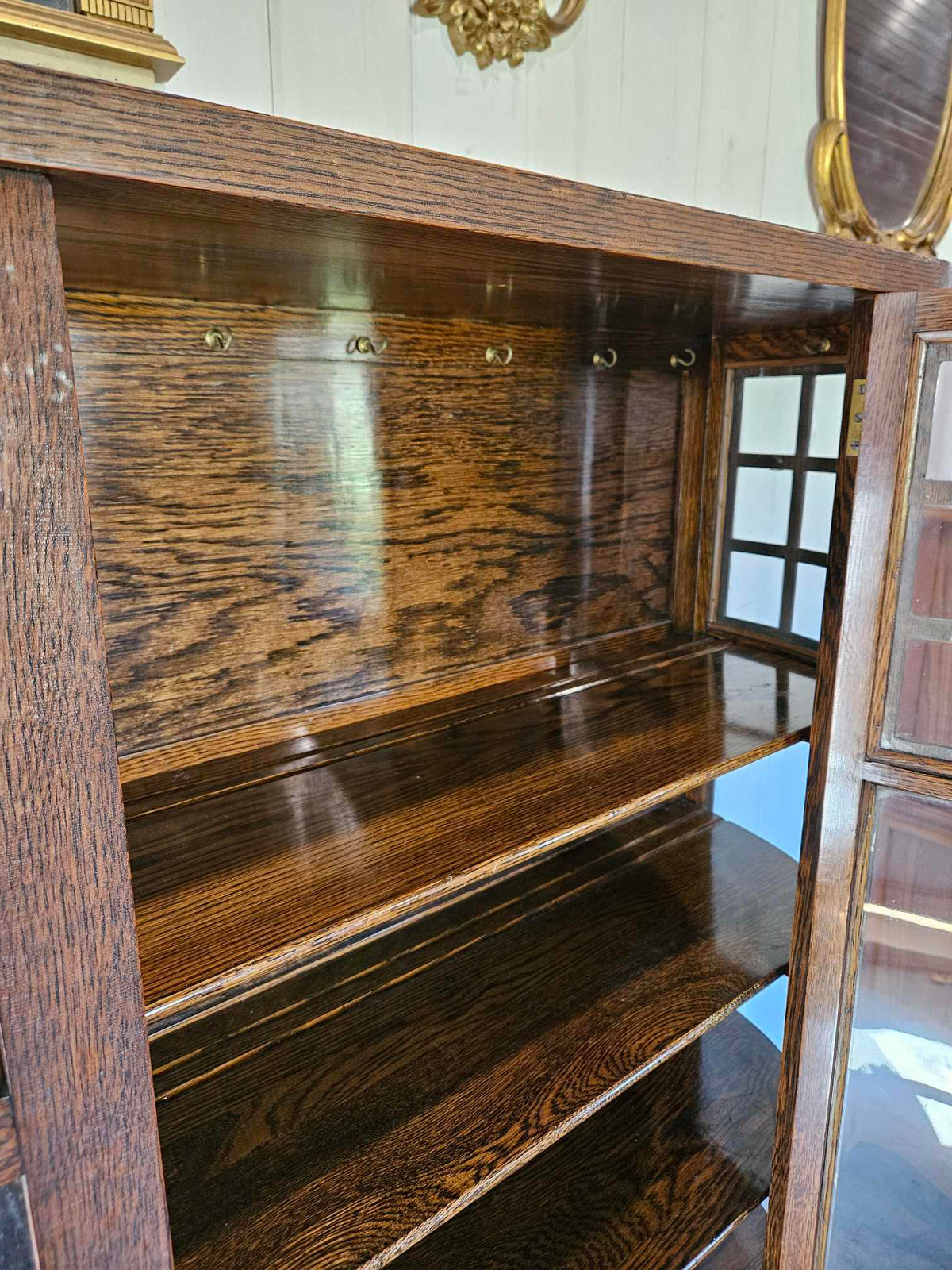 Curved China Cabinet