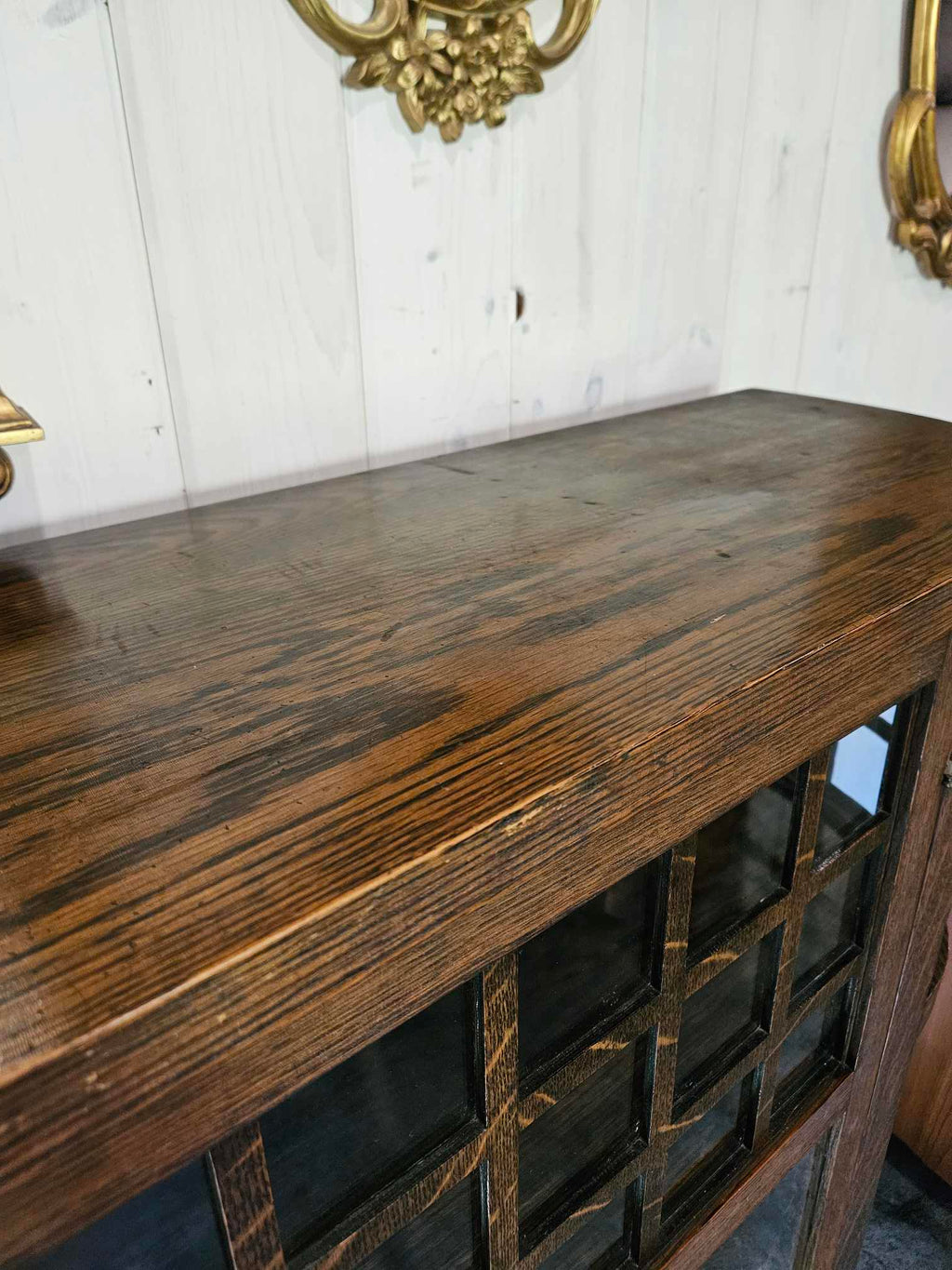 Curved China Cabinet