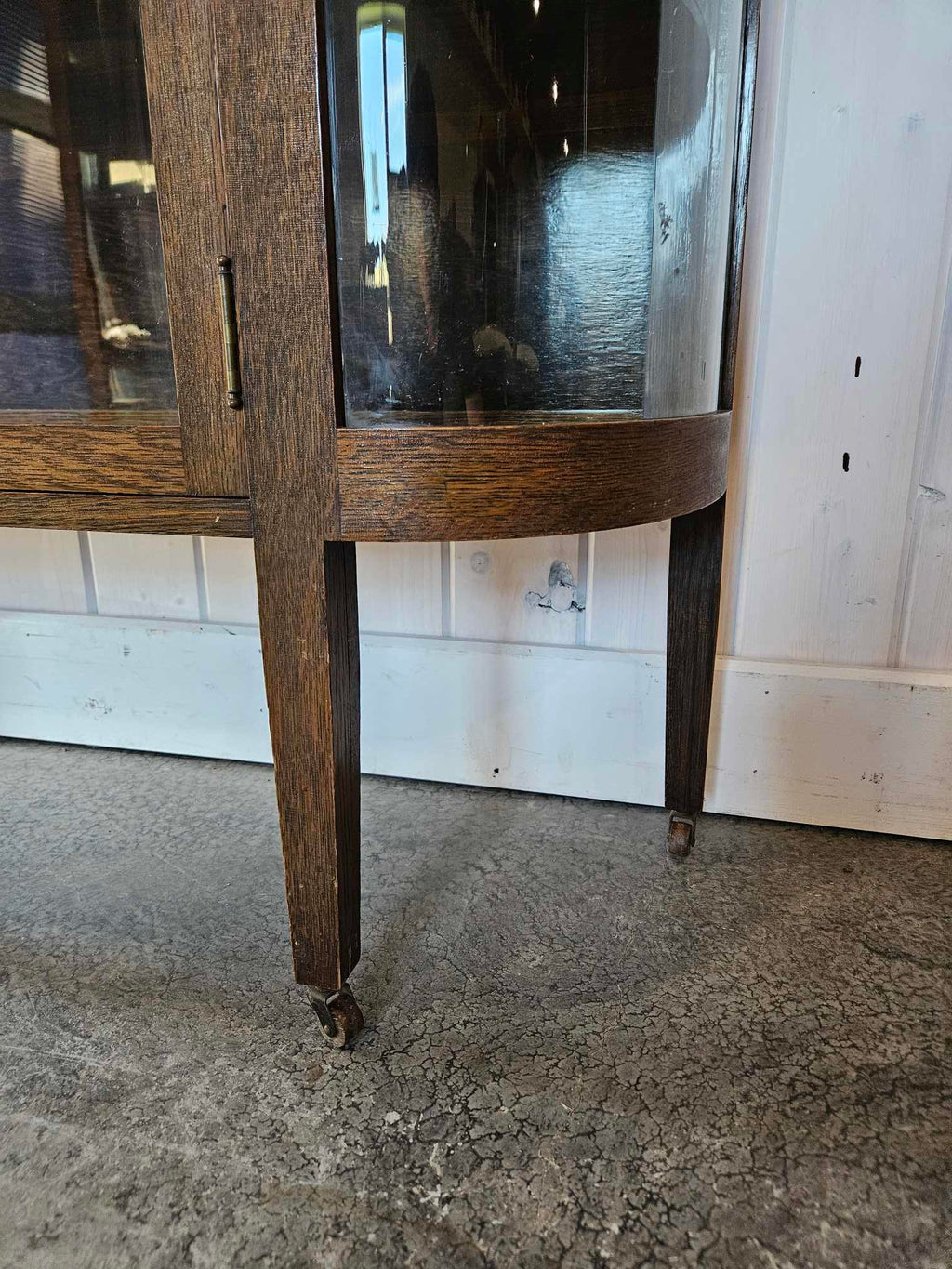 Curved China Cabinet