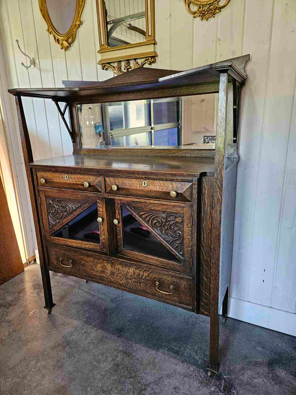 Mission Style Sideboard