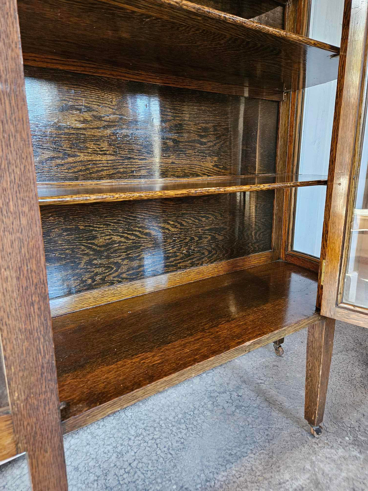 Curved China Cabinet