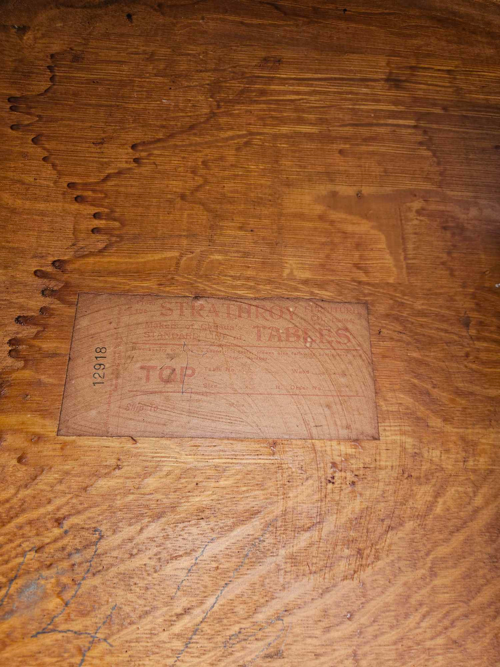 Round Oak Dining Table