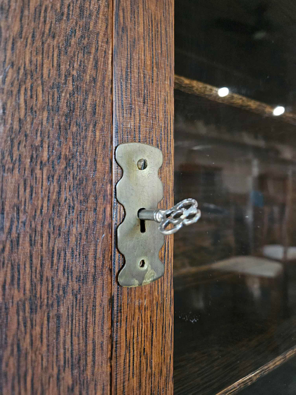 Curved China Cabinet