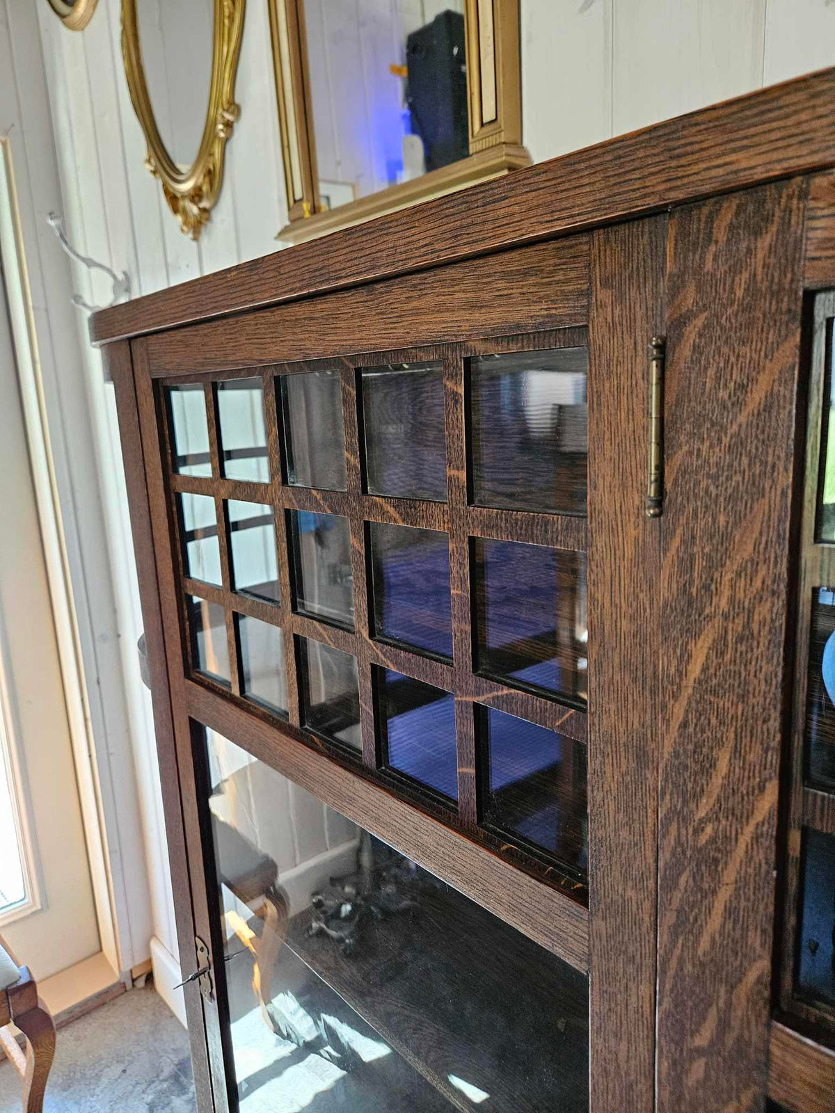 Curved China Cabinet